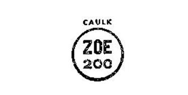 CAULK ZOE 200