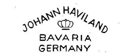 JOHANN HAVILAND BAVARIA GERMANY