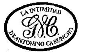 LA INTIMIDAD DE ANTONINO CARUNCHO G.&.C.