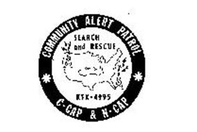 COMMUNITY ALERT PATROL C-CAP & N-CAP SEARCH AND RESCUE KFK-4995