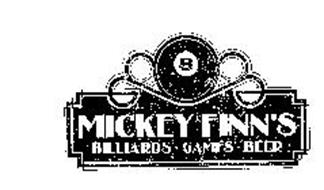 8 MICKEY FINN'S BILLIARDS-GAMES-BEER D DESIGN