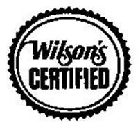 WILSON'S CERTIFIED