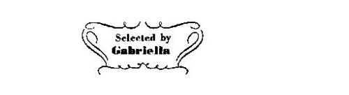 SELECTED BY GABRIELLA