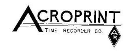 ACROPRINT TIME RECORDER CO. ATR