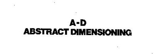 A-D/ABSTRACT DIMENSIONING