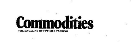 COMMODITIES THE MAGAZINE OF FUTURES TRADING