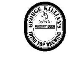 GEORGE KILLIAN'S IRISH TOP BREWING RUSSET BEER