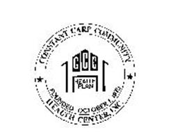 CCCH HEALTH PLAN CONSTANT CARE COMMUNITY HEALTH CENTER, INC. FOUNDED OCTOBER 1,1975