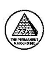 73X THE PERMANENT MARKING INK