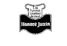 LES BONNES RECETTES DE PAYS HONORE JANIN
