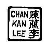 CHAN KAN LEE