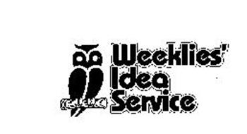 WEEKLIES' IDEA SERVICE