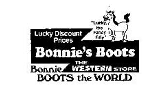 BONNIE BOOTS THE WESTERN STORE BONNIE BOOTS THE WORLD LUCKY DISCOUNT PRICES