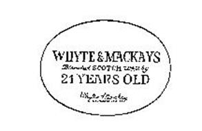 WHYTE & MACKAYS BLENDED SCOTCH WHISKY 21YEARS OLD