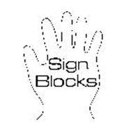 SIGN BLOCKS