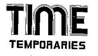 TIME TEMPORARIES