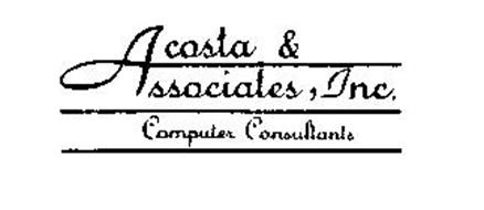ACOSTA & ASSOCIATES, INC. COMPUTER CONSULTANTS