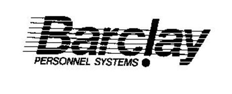 BARCLAY PERSONNEL SYSTEMS
