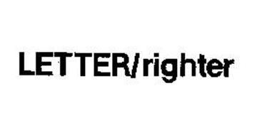 LETTER/RIGHTER
