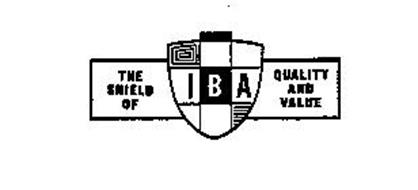 IBA THE SHIELD OF QUALITY AND VALUE