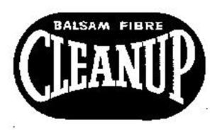 BALSAM FIBRE CLEANUP