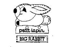 PETIT LAPIN BIG RABBIT