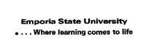 EMPORIA STATE UNIVERSITY...WHERE LEARNING COMES TO LIFE