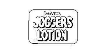 DEWITT'S JOGGERS LOTION