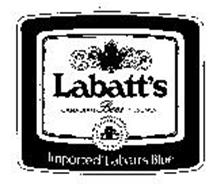 LABATT'S CANADIAN BEER PILSENER IMPORTED LABATT'S BLUE