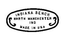 INDIANA BENCH NORTH MANCHESTER IND MADE IN USA