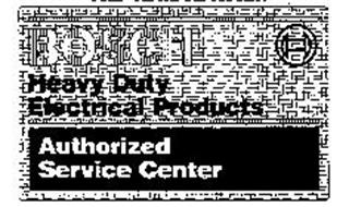 BOSCH HEAVY DUTY ELECTRICAL PRODUCTS AUTHORIZED SERVICE CENTER