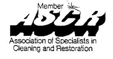 MEMBER A S C R ASSOCIATION OF SPECIALISTS IN CLEANING AND RESTORATION