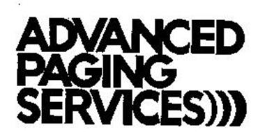 ADVANCED PAGING SERVICES