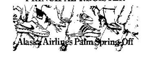 ALASKA AIRLINES PALM SPRING-OFF