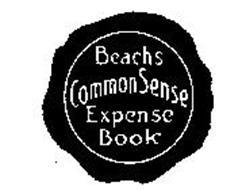 BEACH'S COMMON SENSE EXPENSE BOOK