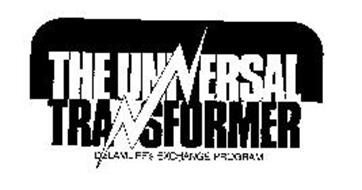 THE UNIVERSAL TRANSFORMER DELAMLIFE'S EXCHANGE PROGRAM