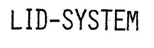 LID-SYSTEM