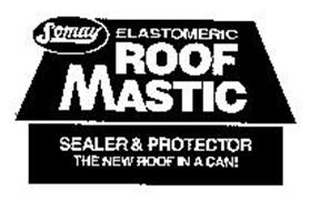 SOMAY ELASTOMERIC ROOF MASTIC SEALER & PROTECTOR THE NEW ROOF IN A CAN!