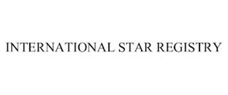 INTERNATIONAL STAR REGISTRY