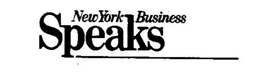 NEW YORK BUSINESS SPEAKS