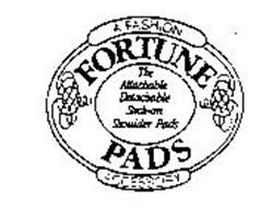FORTUNE PADS A FASHION ACCESSORY THE ATTACHABLE DETACHABLE STICK-ON SHOULDER PADS