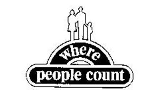 WHERE PEOPLE COUNT