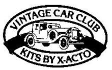 VINTAGE CAR CLUB KITS BY X-ACTO