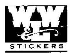 W W & L STICKERS