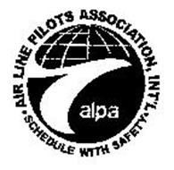 ALPA AIR LINE PILOTS ASSOCIATION, INT'L SCHEDULE WITH SAFETY