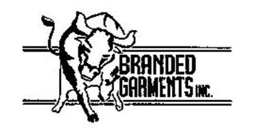 BRANDED GARMENTS INC. Trademark of ORCHARD MOTORCYCLE DIST. INC 