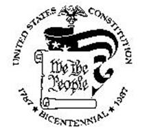 WE THE PEOPLE UNITED STATES CONSTITUTION 1787-1791 BICENTENNIAL 1987-1991