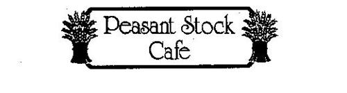 PEASANT STOCK CAFE