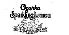 OZARKA SPARKLING LEMON WITH A SQUEEZE OF REAL LEMON JUICE