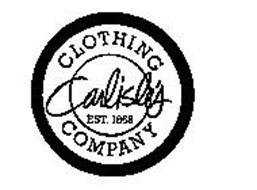 CARLISLE'S CLOTHING COMPANY EST. 1868